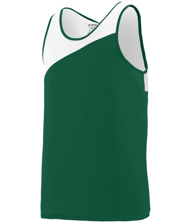 352.438.S Accelerate Jersey, Dark Green & White - Small