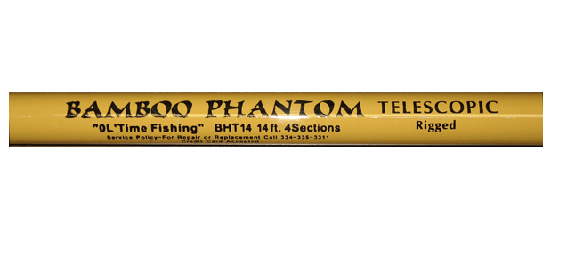 BHT12 12 ft. Bamboo Phantom Telescopic Fishing Pole