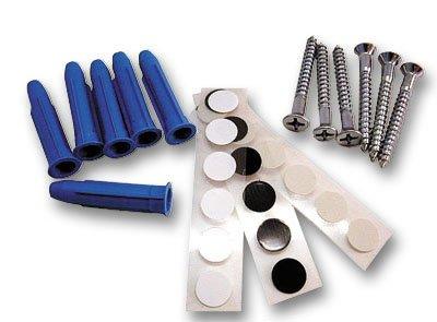 KV0082 SCR ZC Screws Anchors Covers F-82, 6 Per Bag