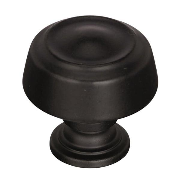 1.25 in. Kane Cabinet Knob - Black Bronze