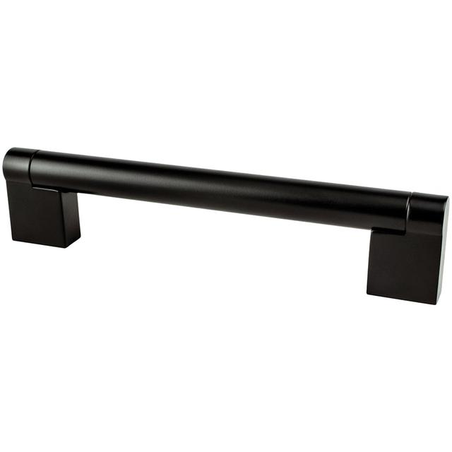 BE9113 1055 128 mm Center to Center Contemporary Advantage Three Arch Pull, Matte Black