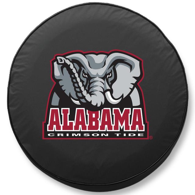 TCE10AL-EleBK-30 x 10 Alabama &quot;Elephant&quot; Tire Cover-Black