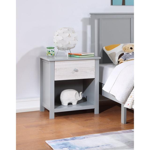 Connelly Nightstand, Gray & Rockport Gray