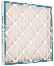 Merv 8 Pre-Pleat 40 LPD Standard-Capacity Air Filter, 20 x 25 x 1 in.