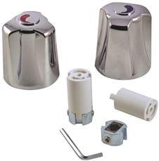 Danco Universal Fit Metal Faucet Handles, Large