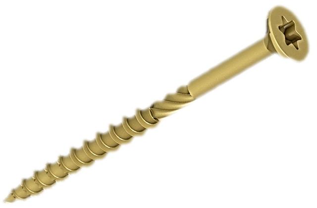 9 x 2.16 in. T25 Exterior Bronze Deck Screw