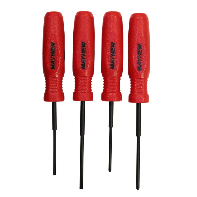 Micro Slotted & Phillips Screwdriver Set - 4 Piece