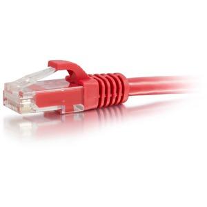 15 ft. Cat6a Snagless Unshielded Network Patch Ethernet Cable - Red