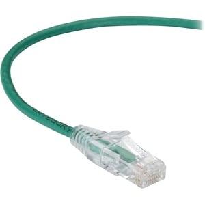 Black Box C6APC28-GN-03 Slim-Net Cat.6a Patch UTP Network Cable - 3 ft.