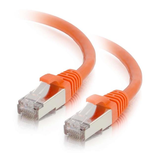 4016 2 ft. Cat6 Orange Snagless Patch Cable