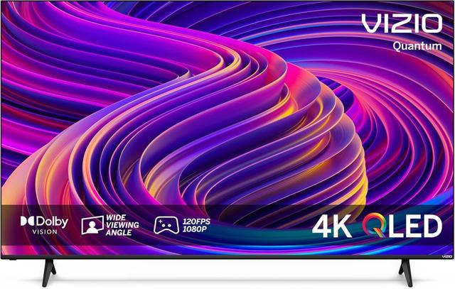M65Q6-L4 65 in. Quantum 4K QLED Smart TV with Dolby Vision&#44; Black