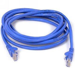 R35534 8 ft. Cat6 Blue RJ45 Male-Male Snagless Patch Cable - Blue - 8 ft.