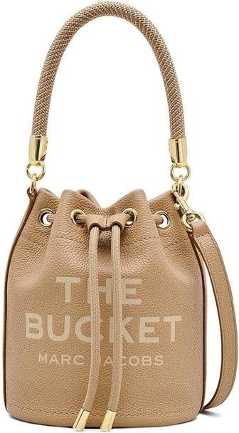 H652L01PF22-230 The Bucket Bag - Camel & Tan