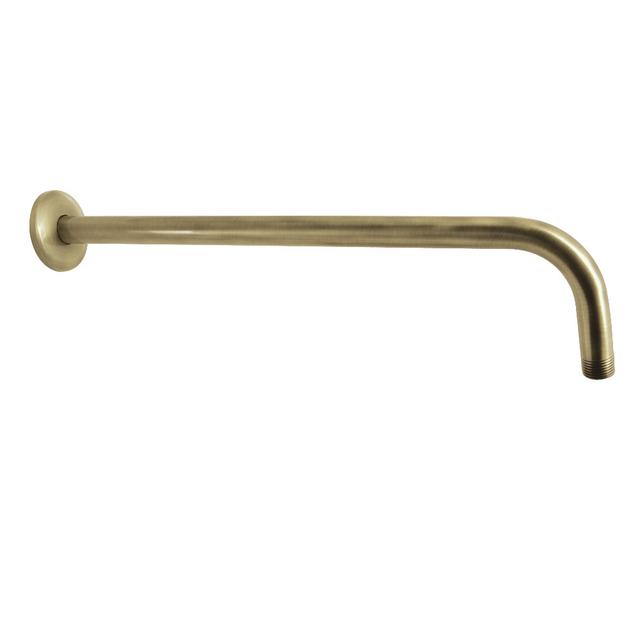 17-Inch Rain Drop Shower Arm  Antique Brass