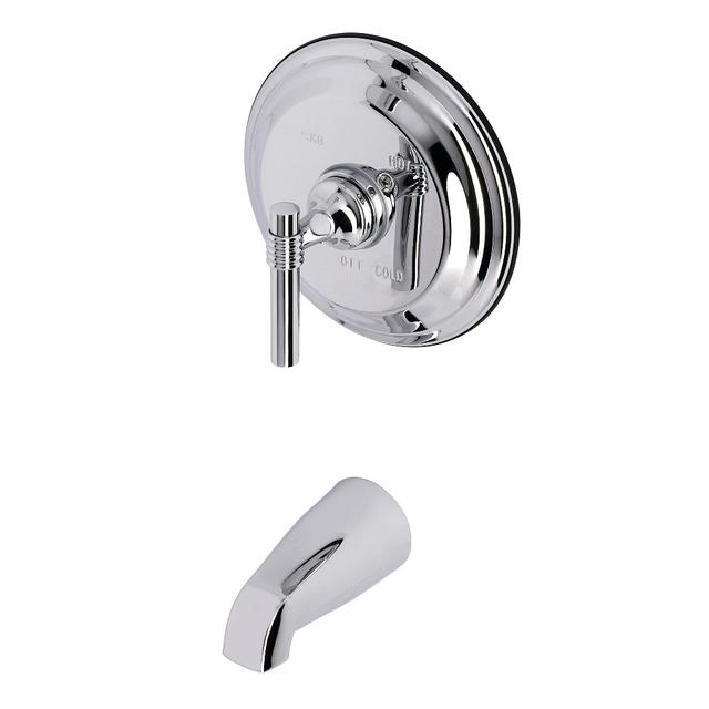 5 in. Tub Trim without Shower&#44; Polished Chrome