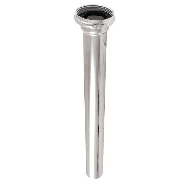 12 in. Fauceture Possibility 1.5 in. to 1.25 in. Step-Down Tailpiece&#44; Polished Nickel