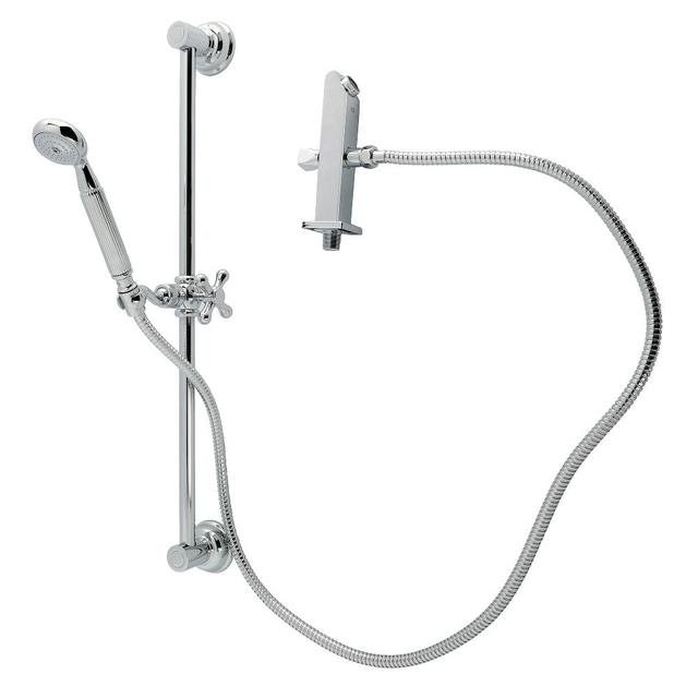 KCK3421W1 7.43 x 2.62 x 26.53 in. Made to Match Shower System with Slide-Grab Bar & Hand Shower - Polished Chrome