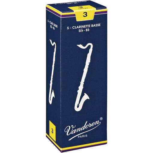 Bass Clarinet Traditional Reeds - Strength No. 3