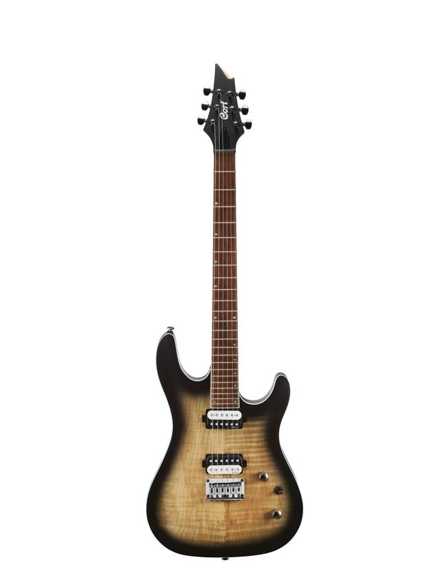 KX300OPRB-U Series Electric Guitar, Open Pore Raw Burst