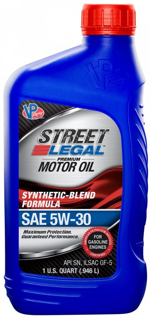 VP3753043 Street Legal Synthetic-Blend Blend Engine Oil