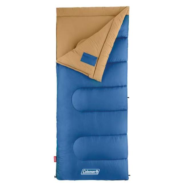 110665 75 x 33 in. 20 deg Brazos Sleeping Bag&#44; Blue