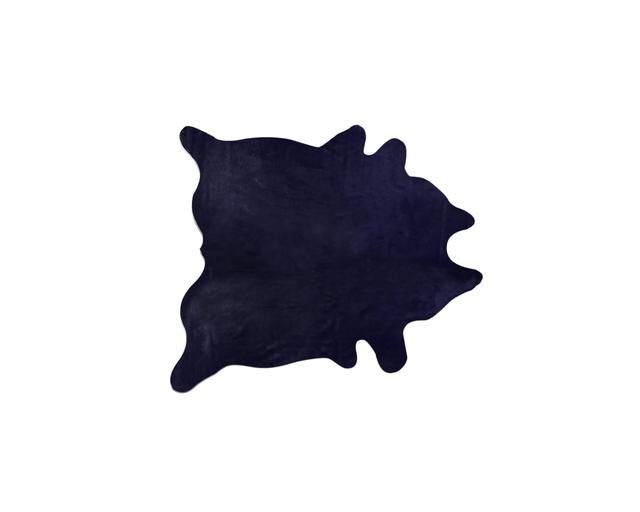 Home Decor Geneva Cowhide Rug | 1-Piece | Midnight | 5'x7'