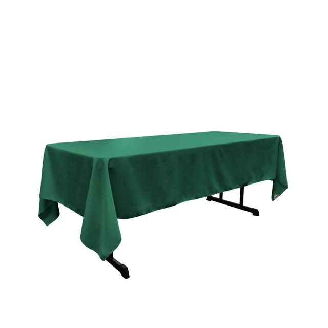 TCpop60x102-TealP43 Polyester Poplin Rectangular Tablecloth - Teal - 60 x 102 in.