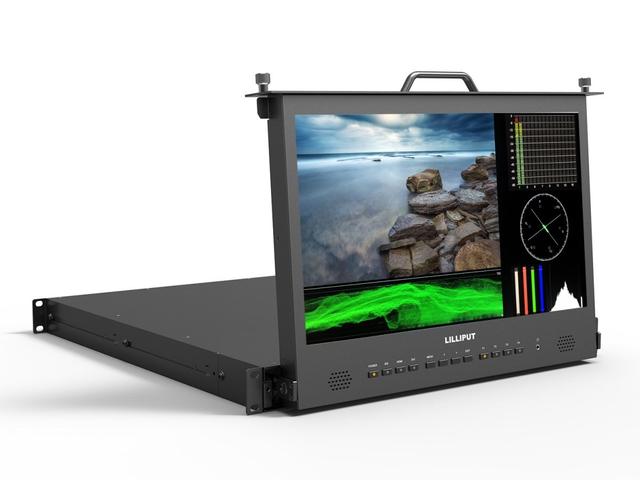 BM1730S 17.3 in. Full HD Pull-Out Rack Monitor with Waveform