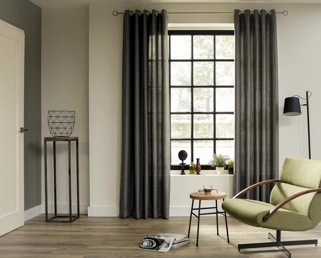 20 mm 63 in. Intensions Single Curtain Rod Kit, Brushed Nickel