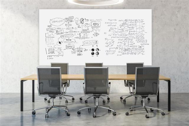 Magnetic Wall-Mounted Board&#44; Glass