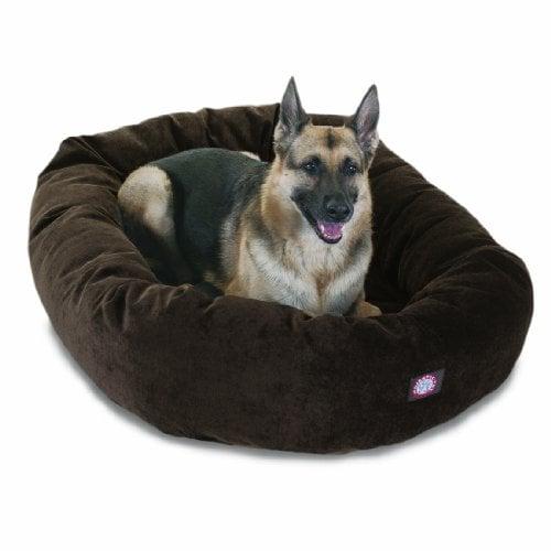 MajesticPet 788995528548 52 in. Villa Donut Pet Bed, Storm