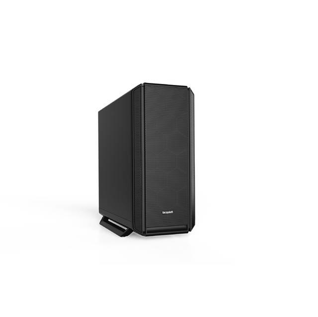 Silent Base 802 No Power Supply without Windows Computer Midi Tower Case&#44; Black