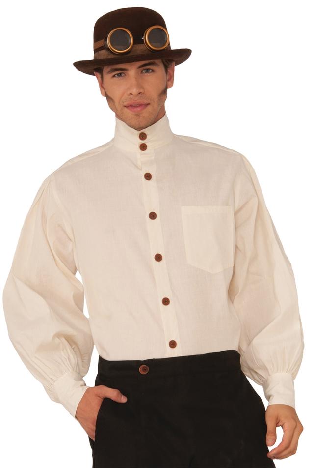Steampunk Beige Shirt Costume