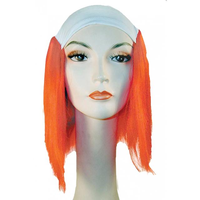 Clown Bald Straight Wig - Black