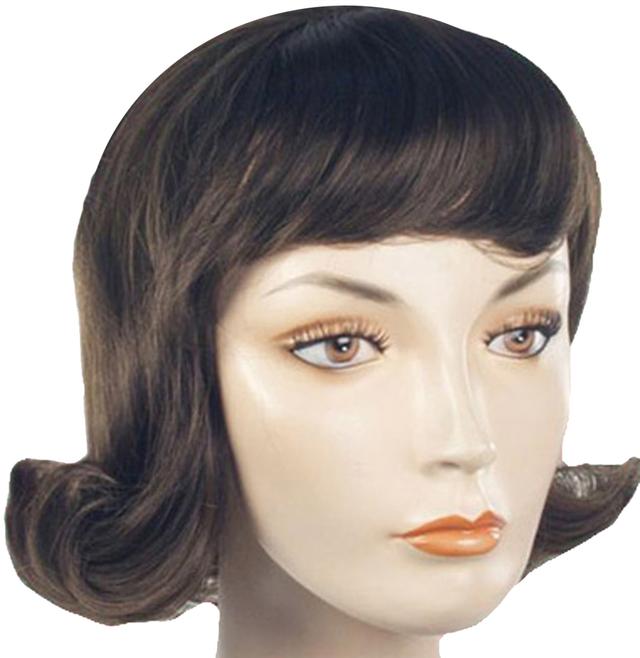 Flip Lucy Short 60S Wig - White
