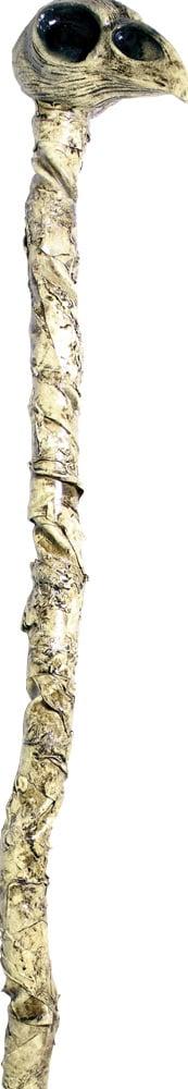 35 in. Crosier Crow Staff