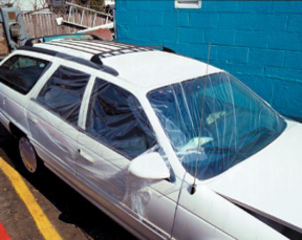 36 in. x 100 ft. 3 Mil- Clear Plastic Self-Adhering Continuous Roll