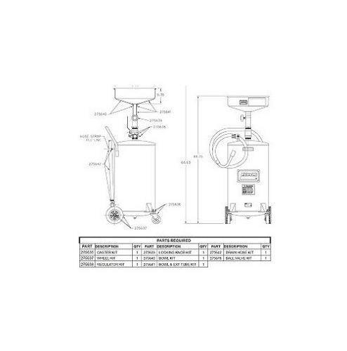 USA  Drain Hose Kit for 3601