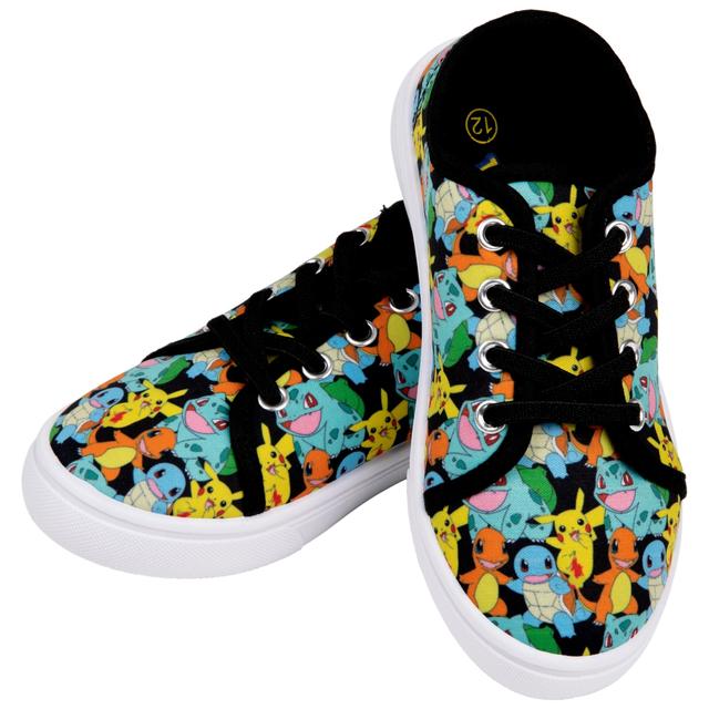 Nintendo  the Original Four Types All Over Print Boys Shoes - Size 1