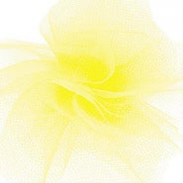 AI-8014120640-Q01 6 in. x 25 Yards Maize Yellow Tulle Ribbon
