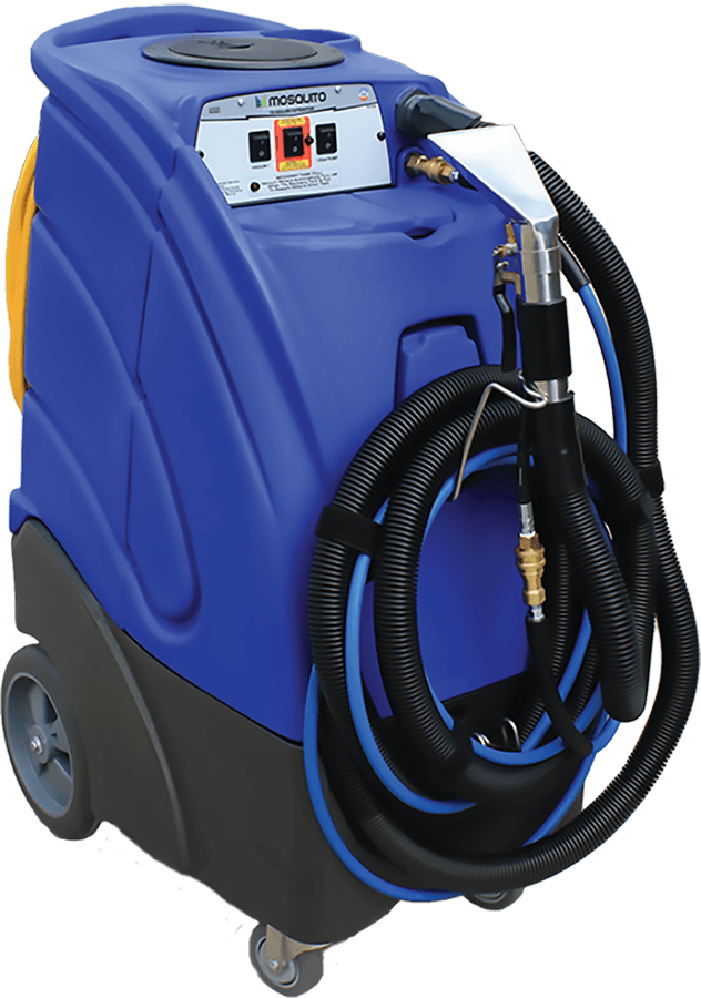 15 ft. 12 gal 120 PSI Automotive Extractor No Heat Vacuum with Single Extension Cord&#44; Stainless Steel Hand Tool & Solution Hoses