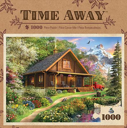 Mountain Retreat Time Away Puzzle, 1000 Pieces
