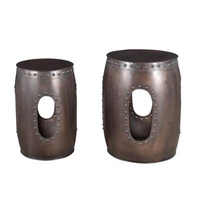59012001 Redondo Baton Occasional Tables (Set of 2)