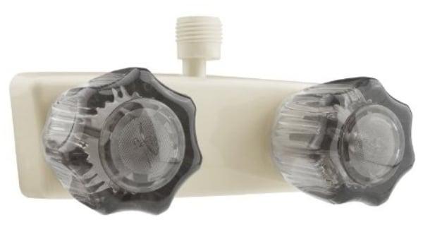 RV Shower Faucet, Bisque Parchment