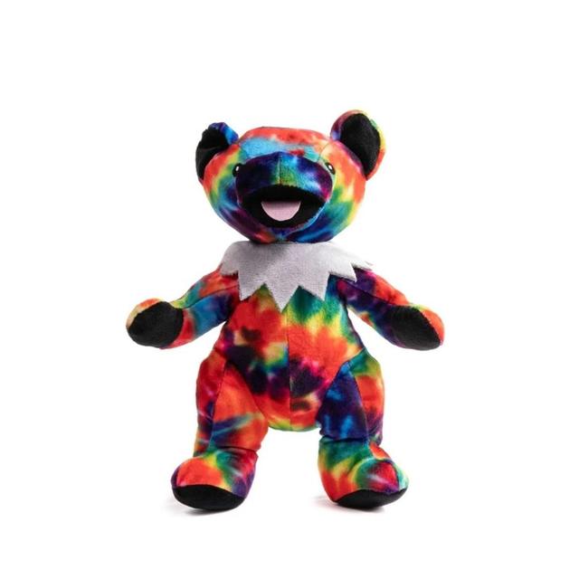 Grateful Dead Tie Dye Dancing Bear Dog Toy - Large