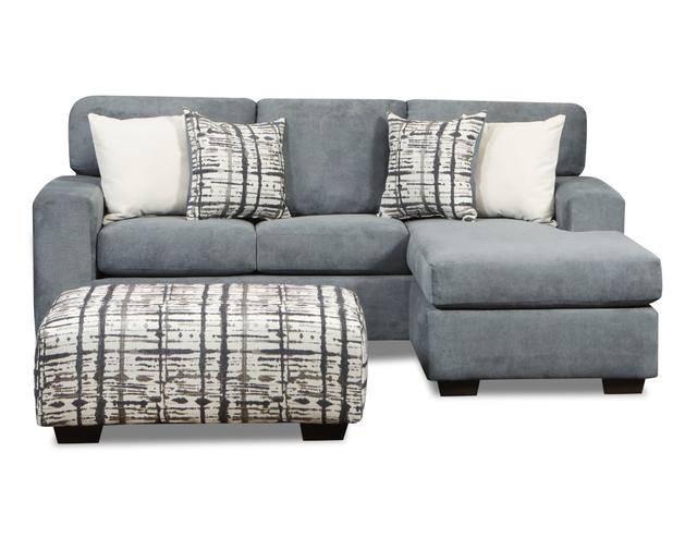 Elaine Sofa Sectional with Reversible Chaise, Dusk