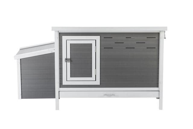 Age Pet EFCFP34-05 Fontana Premier Chicken Barn, Gray & Antique White