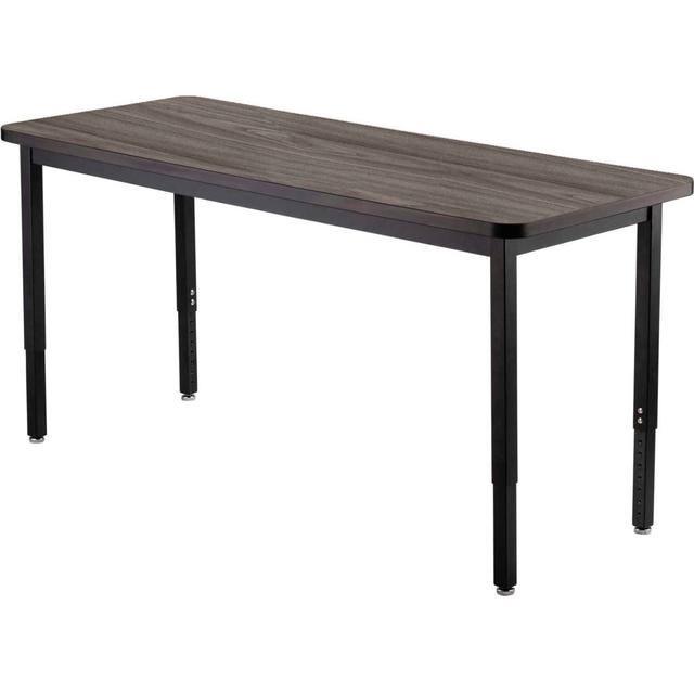 Interion Utility Table - Rustic Gray - 72 x 24 in.