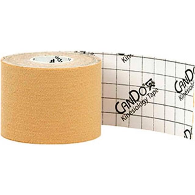 Latex-Free CanDo Kinesiology Tape&#44; Beige - 2 in. x 16.5 ft. - Case of 10 Rolls