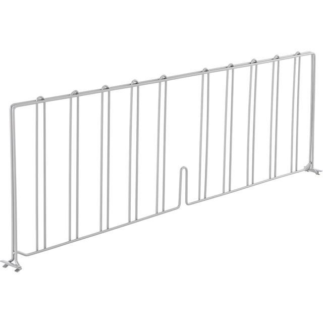 Global Industrial AD836EP Nexel Silver Epoxy Divider - Gray - 36 x 12 in.